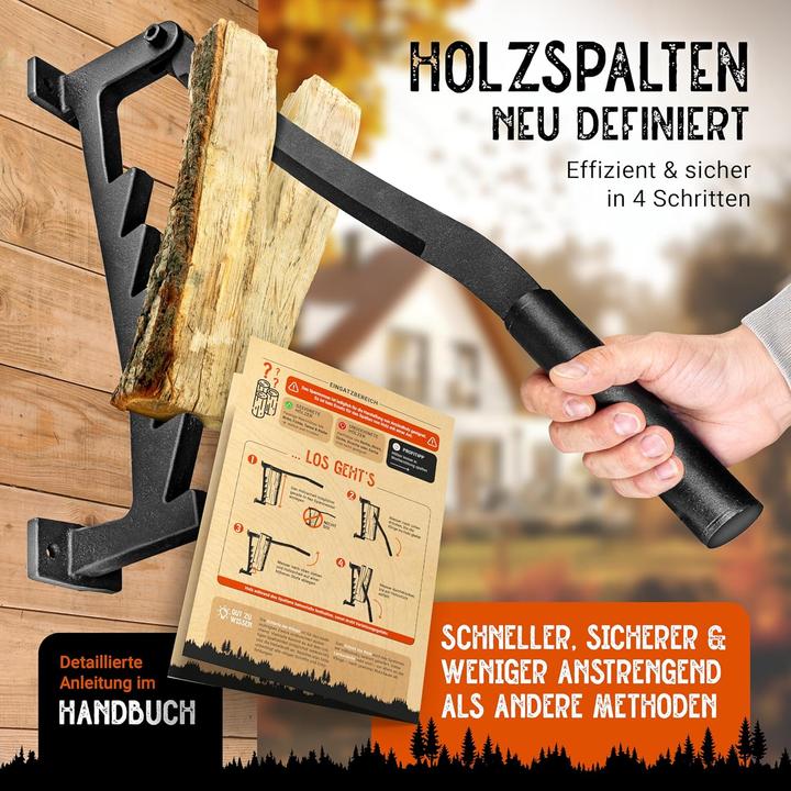 Immagine prodotto Bear Claw Holzspalter zur Wandmontage