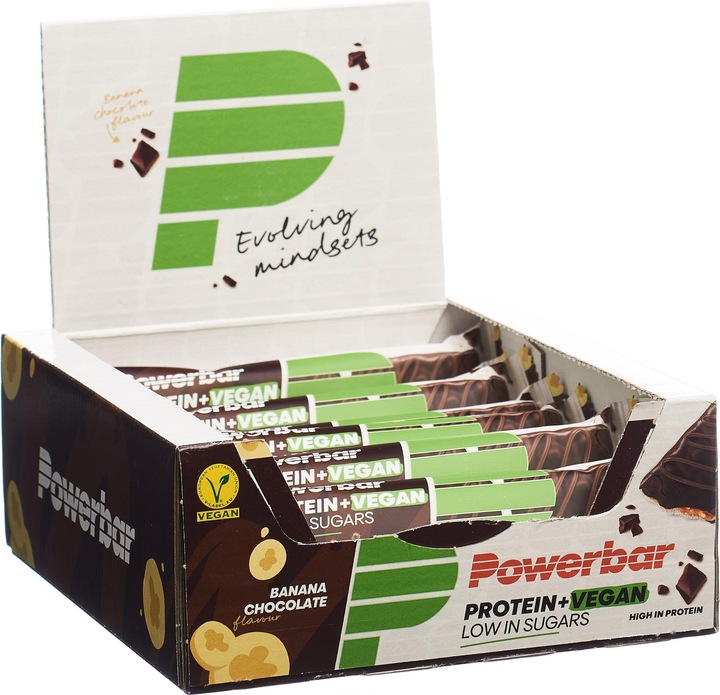 Powerbar Protein Plus Low Sugar Vegan (Banana Chocolate, 1 pcs., 504 g)