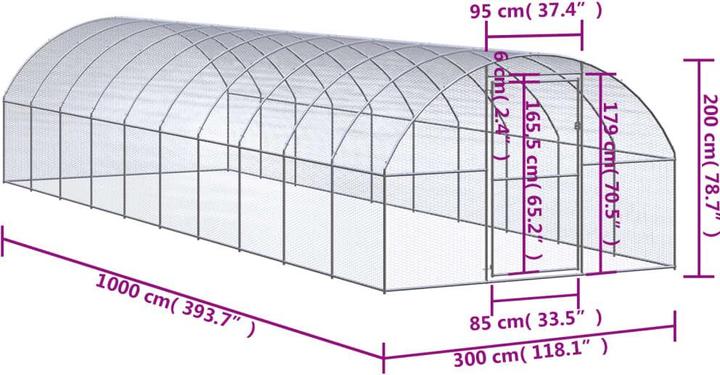 Image du produit vidaXL Hühnerstall