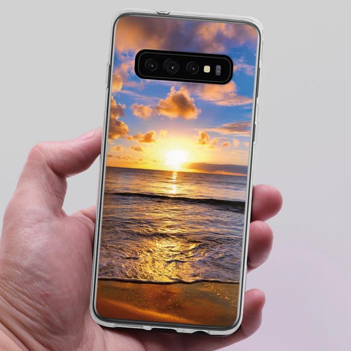Produktbild DeinDesign Silikon Hülle für Samsung Galaxy S10 Plus Handyhülle Case Smartphone Schutzhülle Meer (Samsung Galaxy S10+)