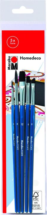 Marabu Brush set homedeco (60 mm)