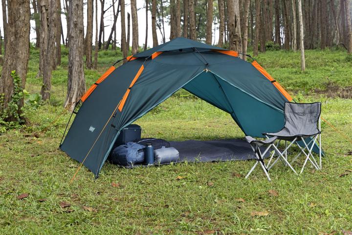 Actual product image Bestway Tent Polyester 2 Entrances 2 Exits 70/210/70x240x138 cm Camping 68142 (4.81 kg, 4 persons)