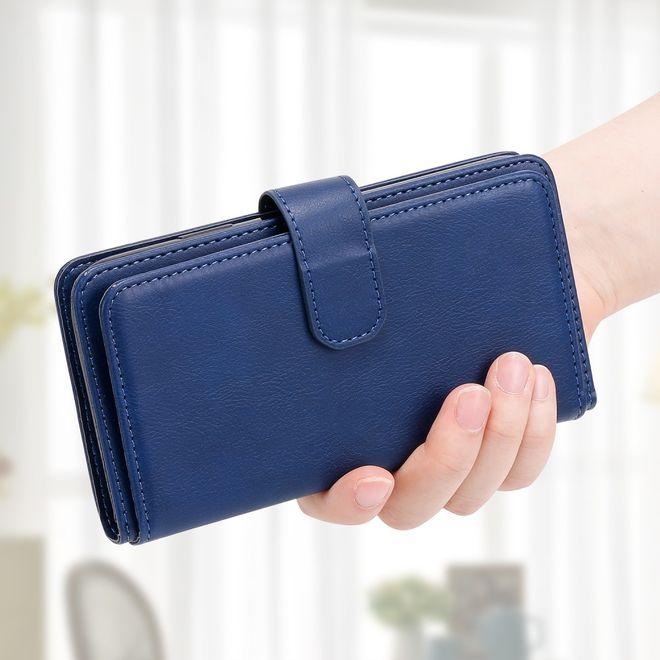 Actual product image MU Style Faux leather wallet case with stand function (Samsung Galaxy S22+)