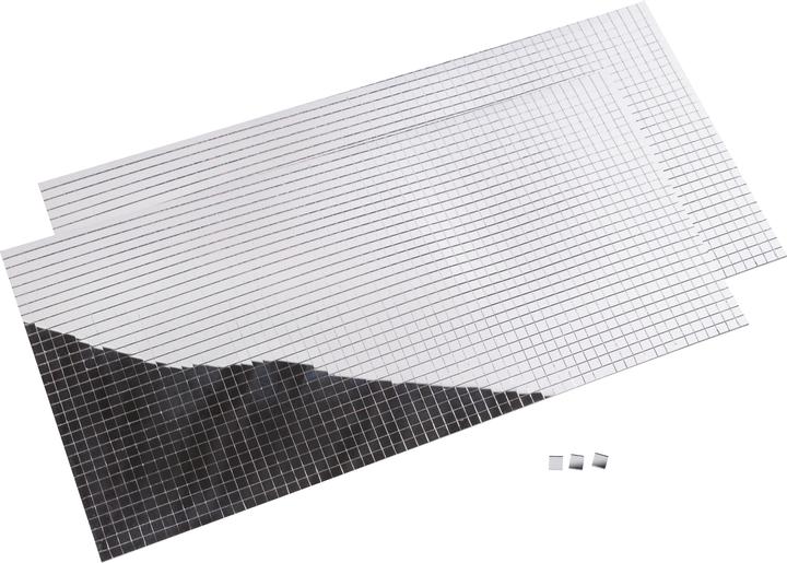 Produktbild VBS Spiegelmosaik, selbstklebend, 5 x 5 mm, 2 Platten
