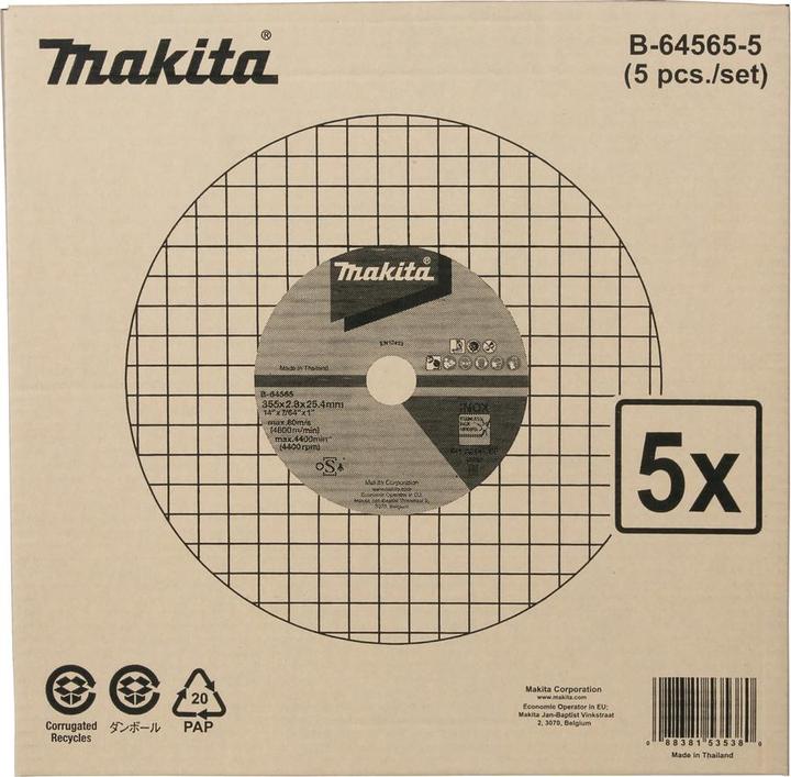 Produktbild Makita Trennscheiben 355/25,4 A36P