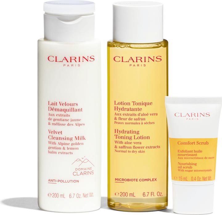 Actual product image Clarins Specials - Premium Cleansing Normal Skin Kit (Cleansing lotion, 200 ml)