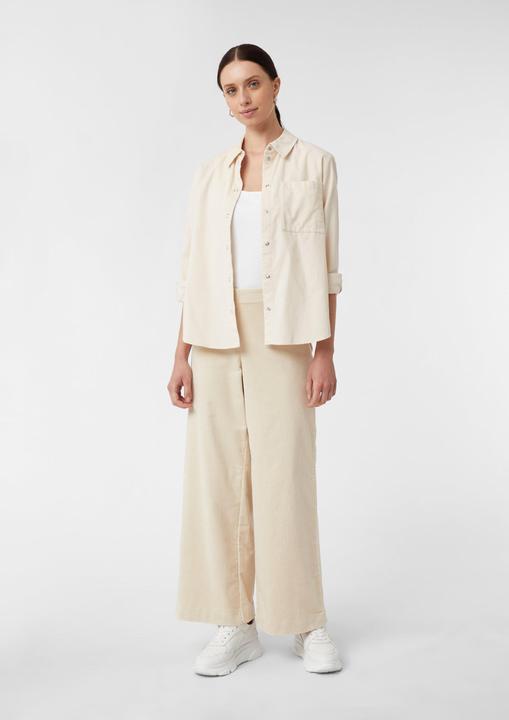 Immagine prodotto Comma Bluse Hemdbluse aus Feincord mit Brusttasche (46)