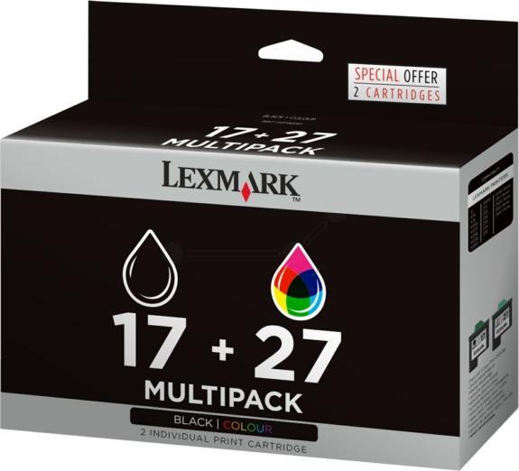 Produktbild Lexmark 80D2952, farbig mit schwarz (BK)