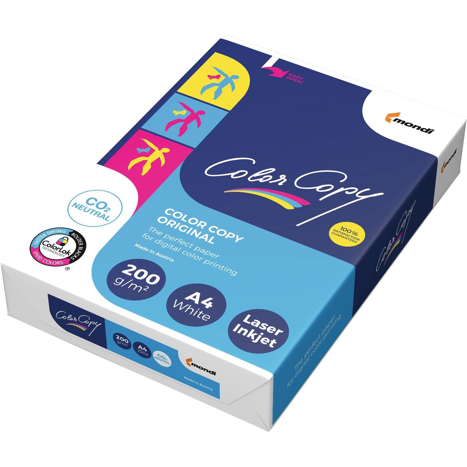 5x Mondi, Kopierpapier, Color Copy (200 g/m², 250 x, A4)