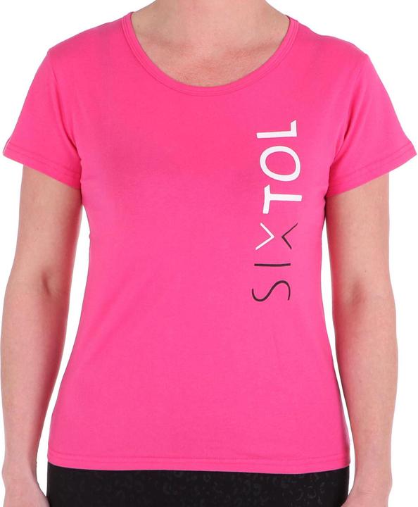 Sixtol Damen-T-SHIRT, rosa, Grösse S, 100 % Baumwolle