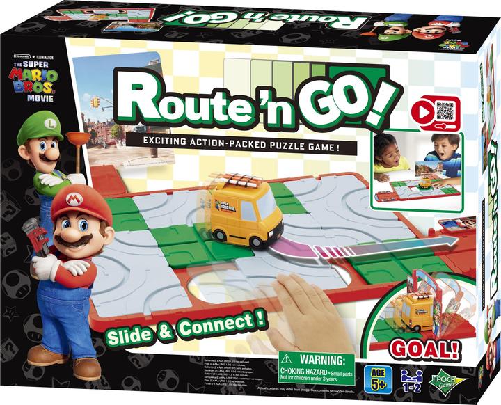 Actual product image Epoch Super Mario Route'N Go (English)