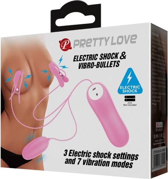Produktbild Pretty Love Eletric Shock And Vibro-Bullets Pink