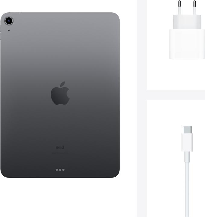 Actual product image Apple iPad Air 2020 (4. Gen) (WLAN only, 10.90", 64 GB, Space Grey)