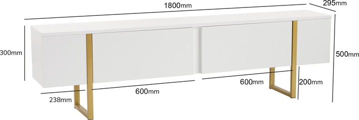 Produktbild Skye Decor Serenn (180 x 45 x 30 cm)