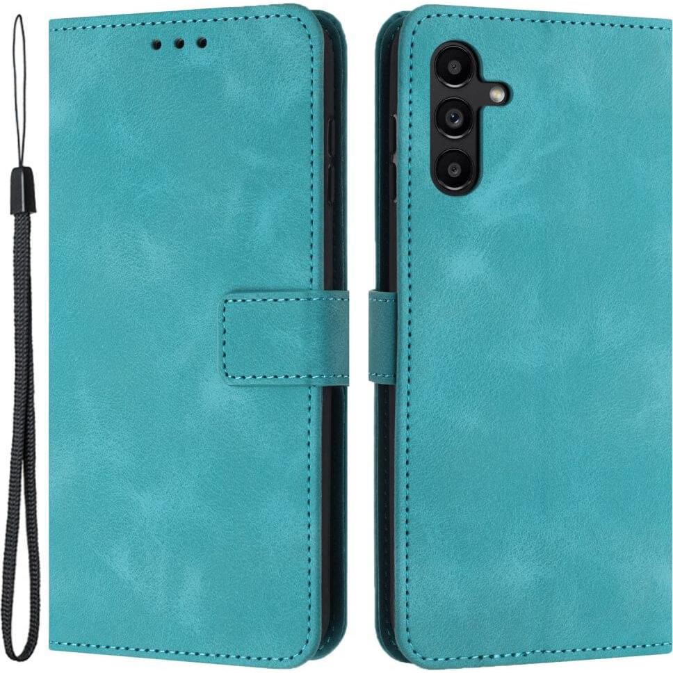 Cover-Discount Galaxy S25+ / S24+ Plus – Wildleder Look Etui im Vintage Design (Samsung Galaxy S25+, Samsung Galaxy S24+...