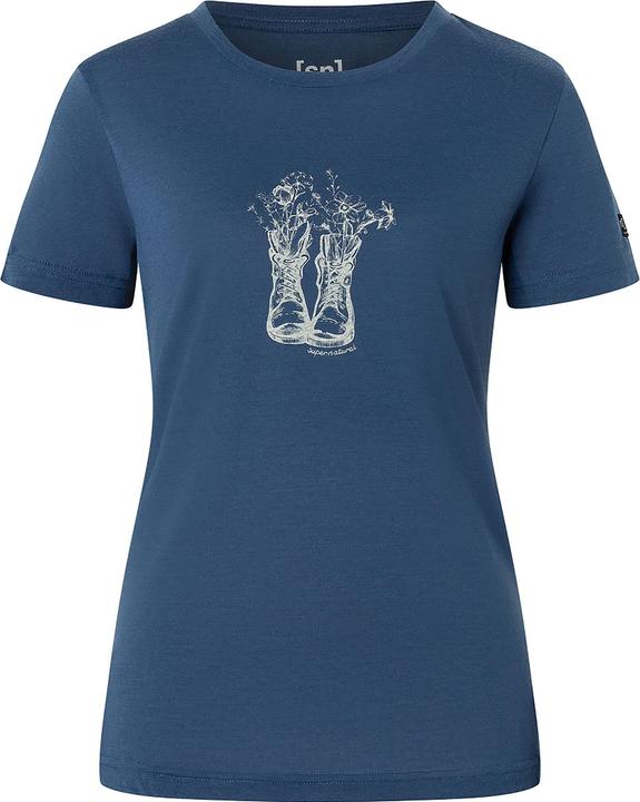 Actual product image Super Natural W Flower Boots Tee (S)