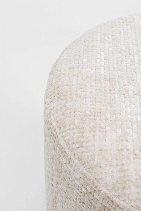 Image du produit Kare Design Hocker Berry High Silber Beige Ø39cm