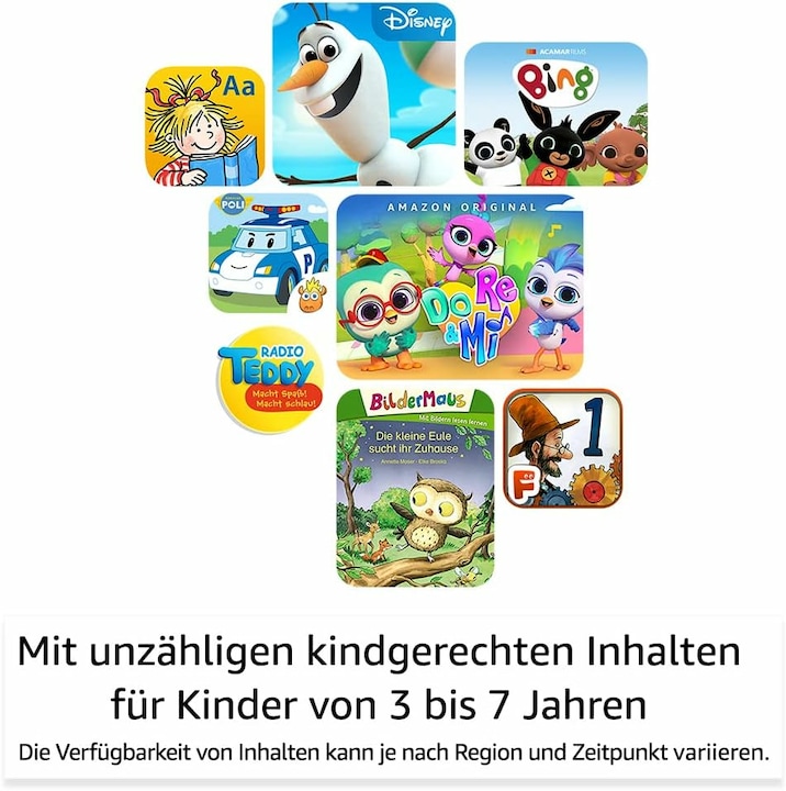 Immagine prodotto Amazon Fire HD 8 Kids (2022) incl. cover (Solo WiFi, 8", 32 GB, Red)