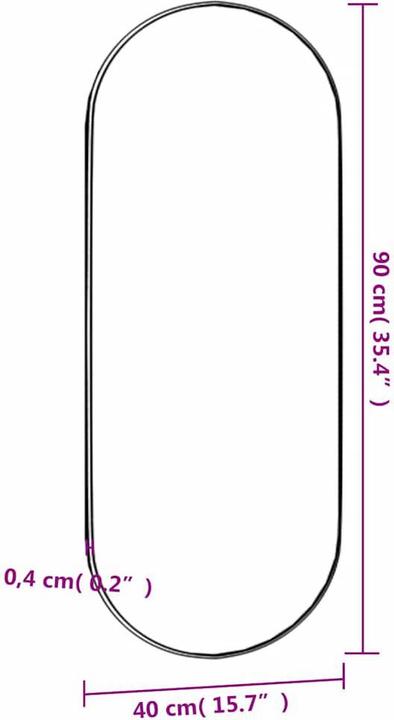 Produktbild VidaXL Chloette (40 x 90 cm)