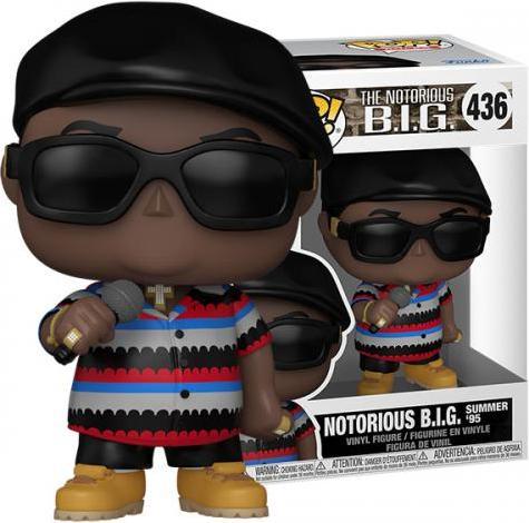 Actual product image Funko Notorious B.I.G POP! rocks vinyl figure Biggie - Beat The Summer Jam 9 cm