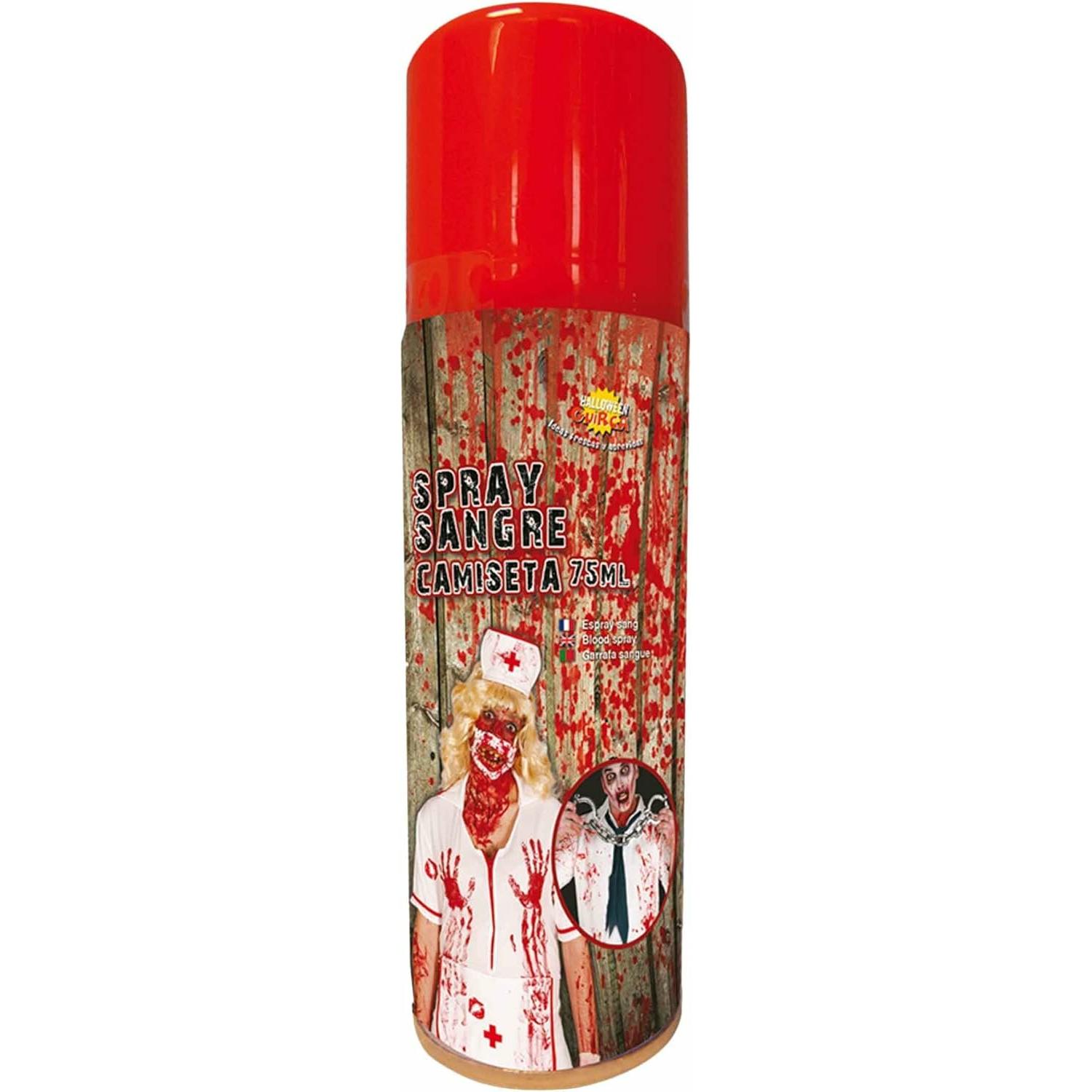 Fiestas Guirca Kunstblutspray für Stoffe und Kleidung Kanister 75ml