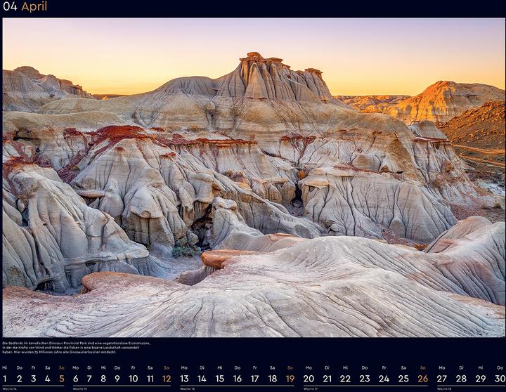 Produktbild Das Naturerbe der Welt - Wandkalender 2026 (60 x 45 cm, Harter Einband, Deutsch)