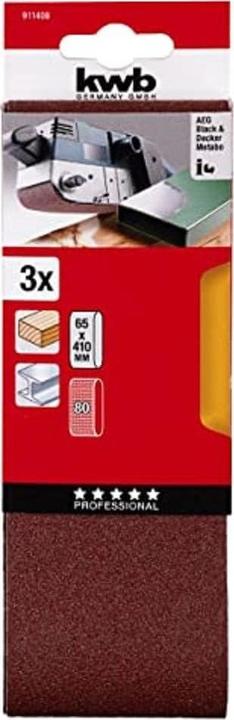 Produktbild kwb Schleifband 75X510 Korn 80 (80)