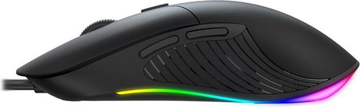Produktbild Havit - Wired Gaming Mouse (MS1020WB) - with RGB Lights, 2400DPI, Erginomic Design, USB 5V - Black (Kabelgebunden)