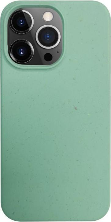 Actual product image iLike iPhone 14 Pro Silicone plastic case Eco Print Design Flower (Apple iPhone 14 Pro)