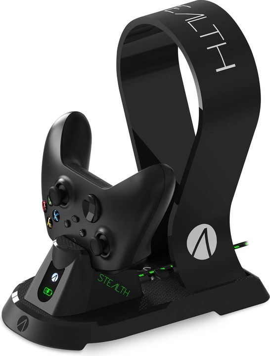 Image du produit Stealth Station de charge + support pour casque (Xbox Series X, Xbox One X, Xbox One S, Xbox Series S)