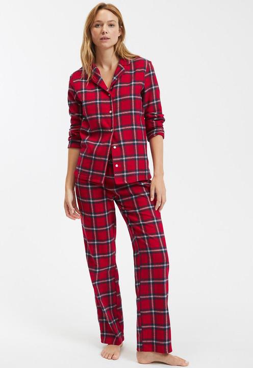 Produktbild La Redoute Collections Pyjama aus kariertem Flanell (40)