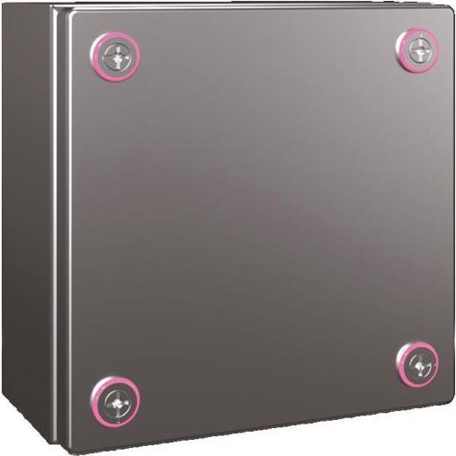 Rittal KX 1565.000 Schaltschrank 200 x 200 x 120 Stahl 1St., Serverschrank Zubehör, Silber