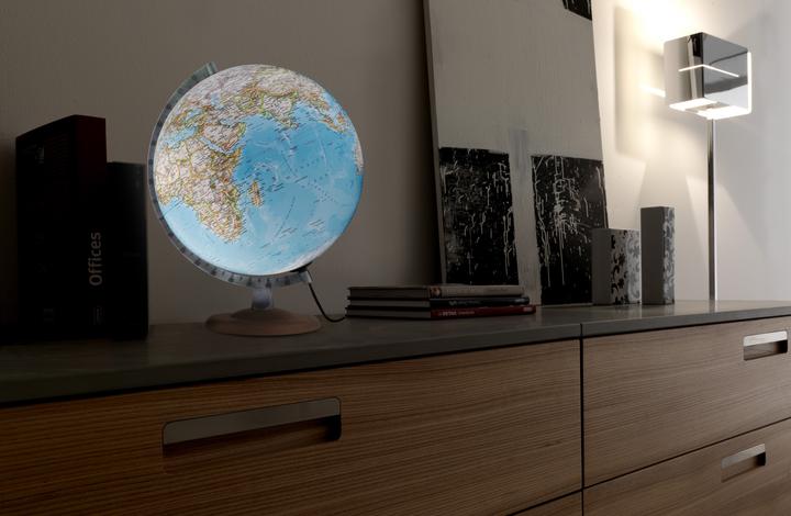 Produktbild Räthgloben National Geopraphic Silver Classic Globus (30 cm)
