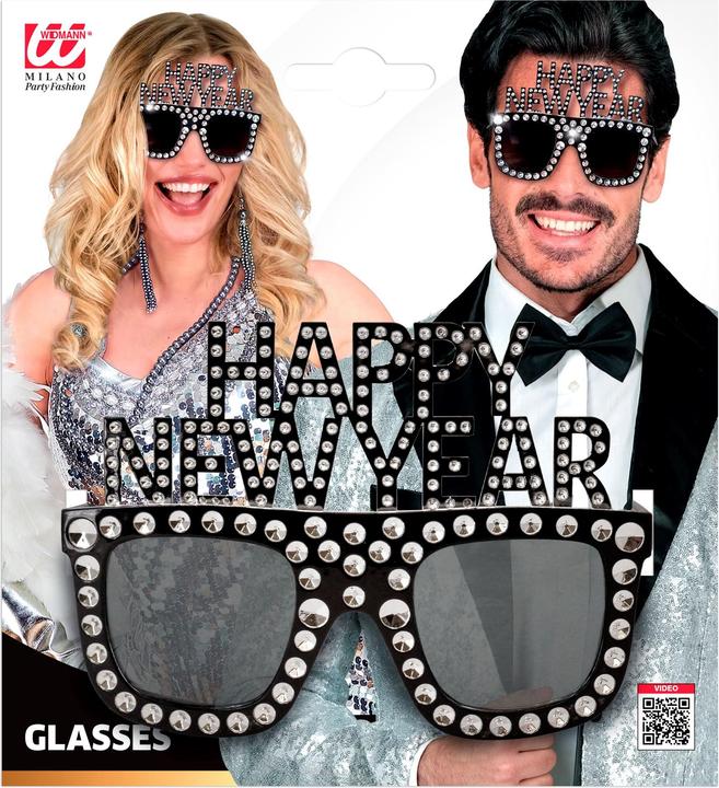Produktbild Widmann Happy New Year Brille schwarz