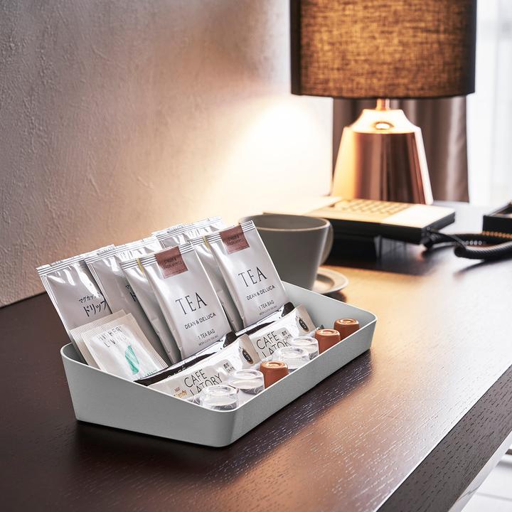 Immagine prodotto Yamazaki Vassoio portaoggetti XL TOWER (30 x 13,5 x 5 cm, 510 l)