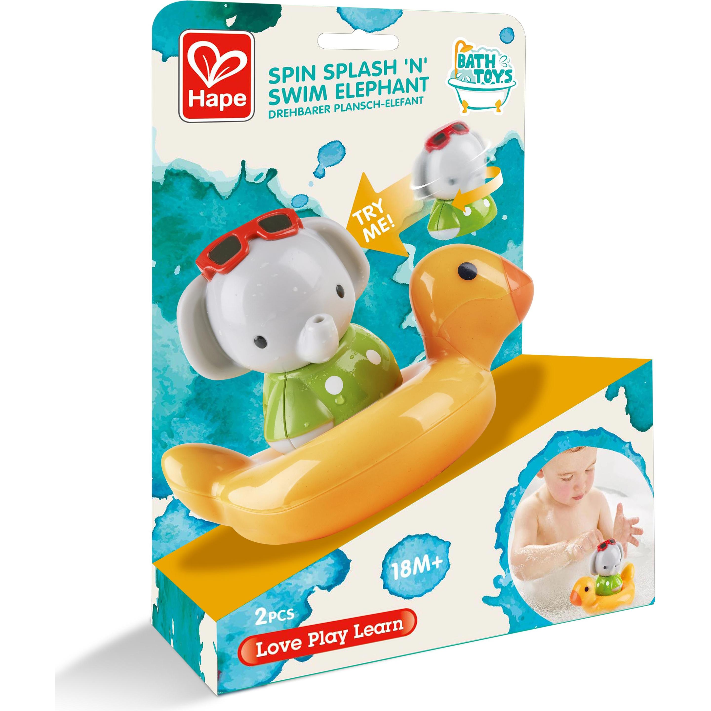 Thumbnail - Hape Drehbarer Plansch-Elefant