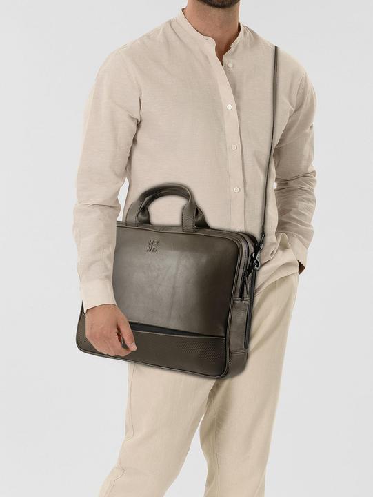 Actual product image Harbour 2nd City Lights Aktentasche Leder 40 cm Laptopfach (14.17")