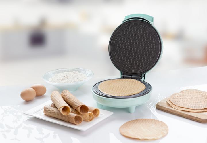 Image du produit Bestron AWCM700 Gaufrier 1 gaufre(s) Couleur menthe