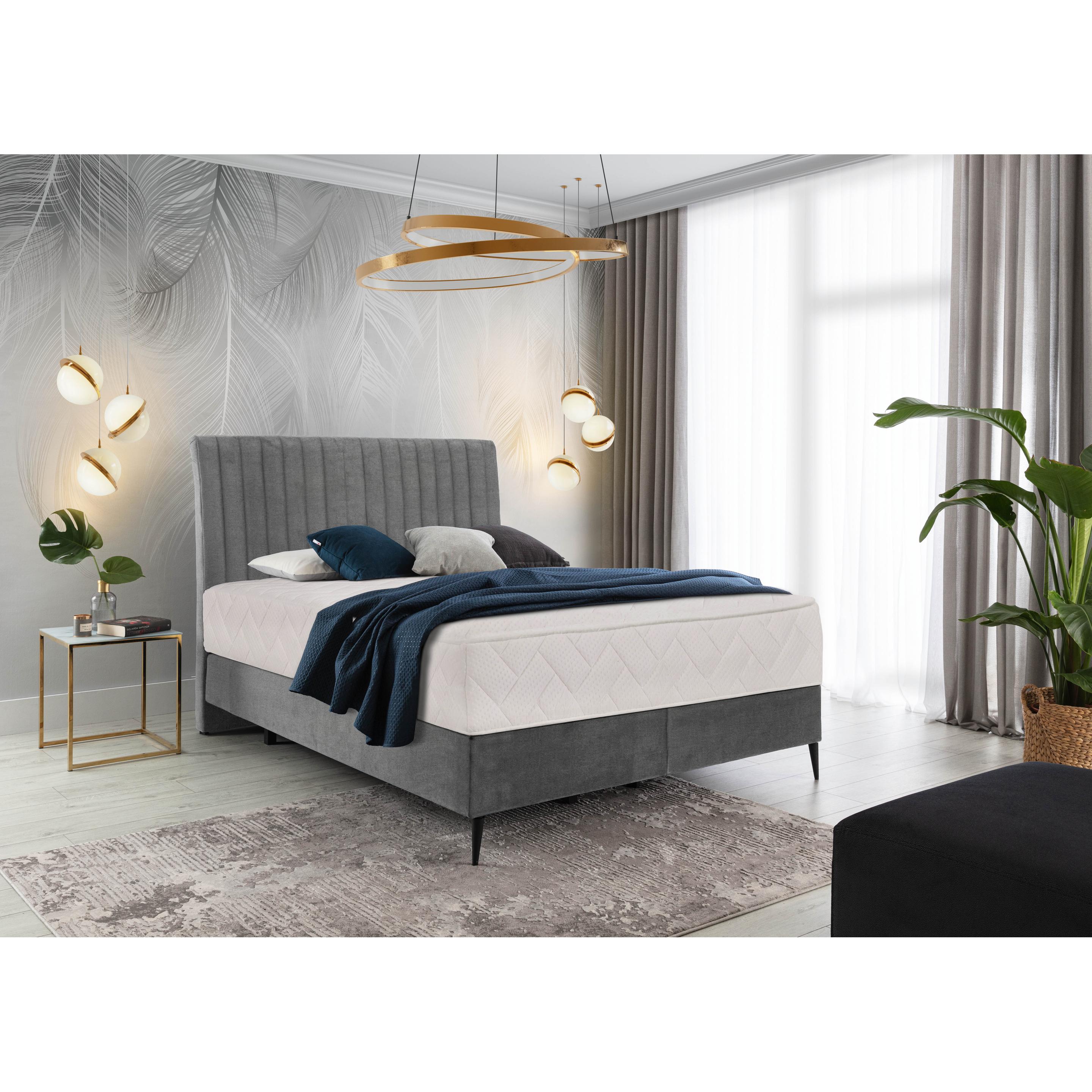 ELTAP, Boxspringbett, Blanca (160 x 200 cm)