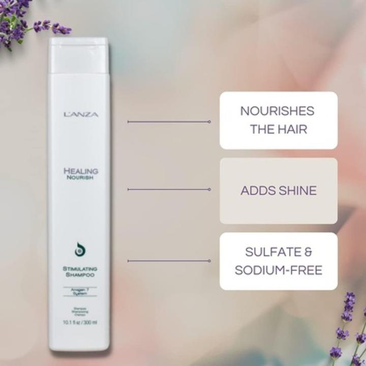 Produktbild L'Anza Healing Nourish Stimulating Shampoo 300ml (300 ml, Flüssiges Shampoo)