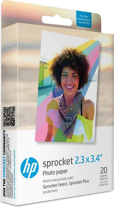 Actual product image HP Sprocket Plus (258 g/m², 5.8 x 8.7 cm, 20 x)