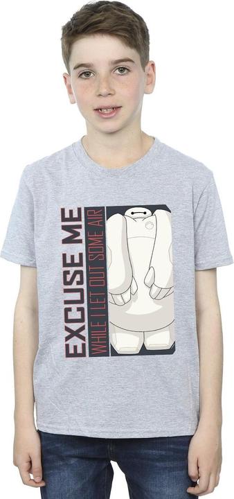 Produktbild Disney Big Hero 6 Baymax Excuse Me Some Air TShirt Jungen (128)