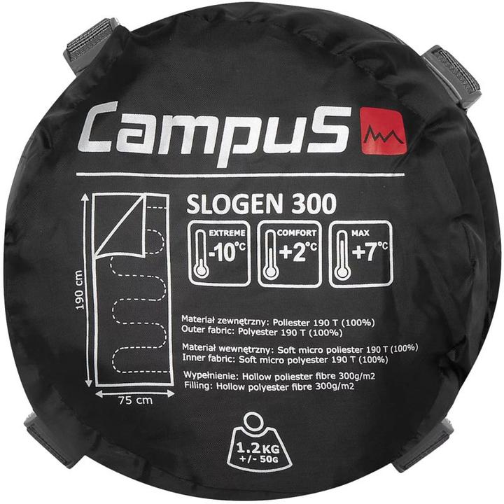 Actual product image Slogen 300 Right Sleeping Bag CUP701123404 - One size (190 cm)