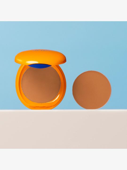 Produktbild Shiseido Sonnenmake-up Tanning Compact Foundation SPF 10 Honey (Nachfüllung) / 12 g (Honey)