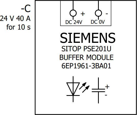 Produktbild Siemens SITOP modular Puffermodul (960 VA, 960 W)