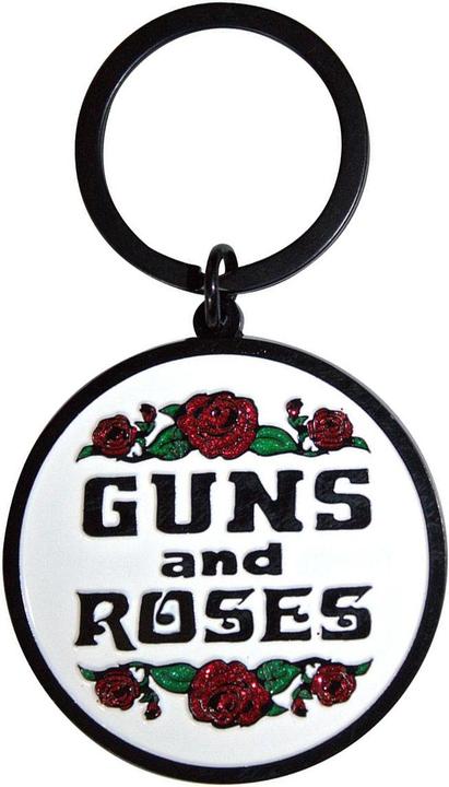 Actual product image Guns N Roses Roses Keyring