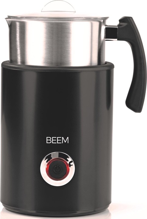Beem Milchschäumer Schwarz/Silber