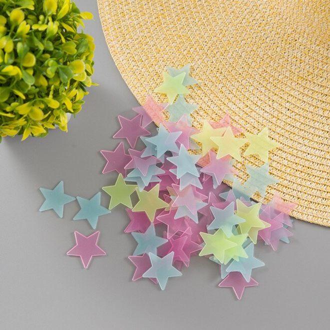 Actual product image MU Style Glow-in-the-dark stars