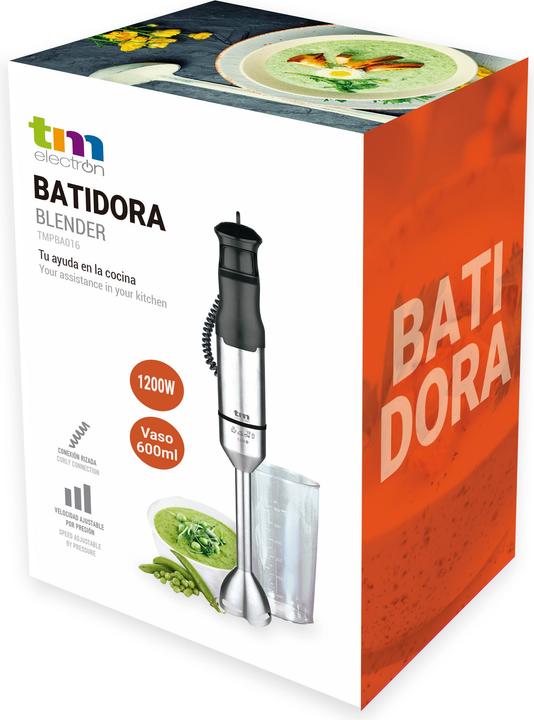 Immagine prodotto TM Electron Handrührgerät Edelstahl 1200 W