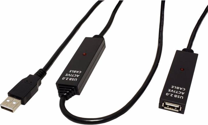 Produktbild Value USB2.0 aktive Kabelverlängerung (30 m, USB 2.0)